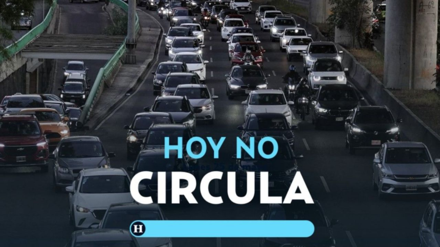 Restricción vehicular por contingencia ambiental.