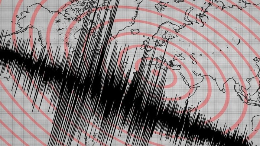 Temblor 4.0 cerca de Salina Cruz, Oaxaca.