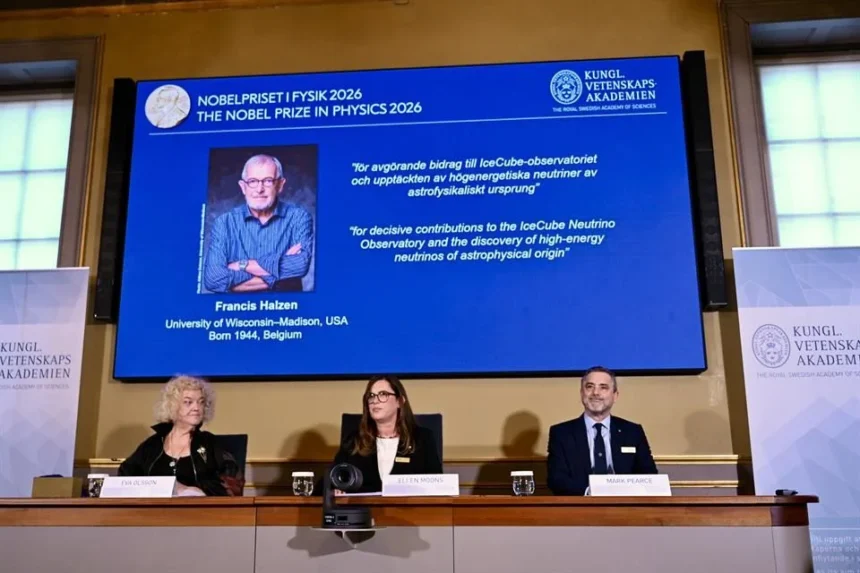 Nobel: cazador de partículas fantasma