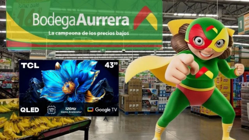 TCL QLED 43″ UHD en Bodega Aurrera
