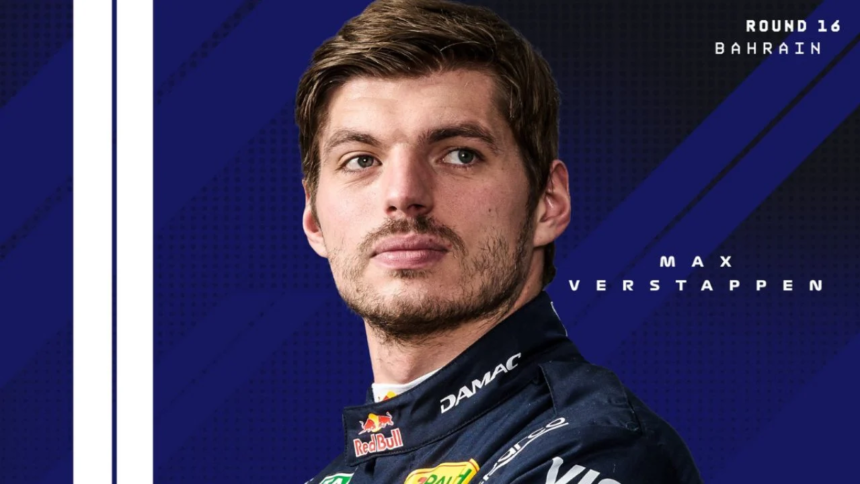 Verstappen pole en Bahréin; Pérez, último.